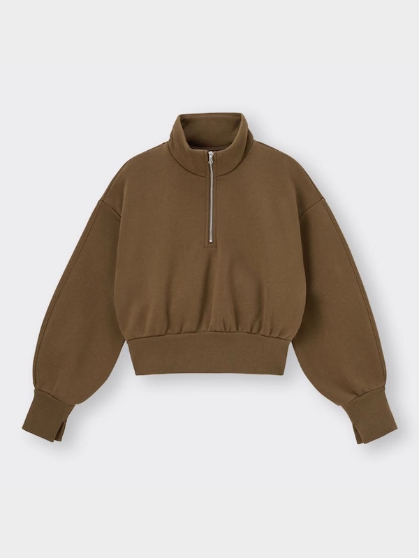 ヘビーウェイトスウェットハーフジッププルオーバー(長袖)+OS(米国仕様)