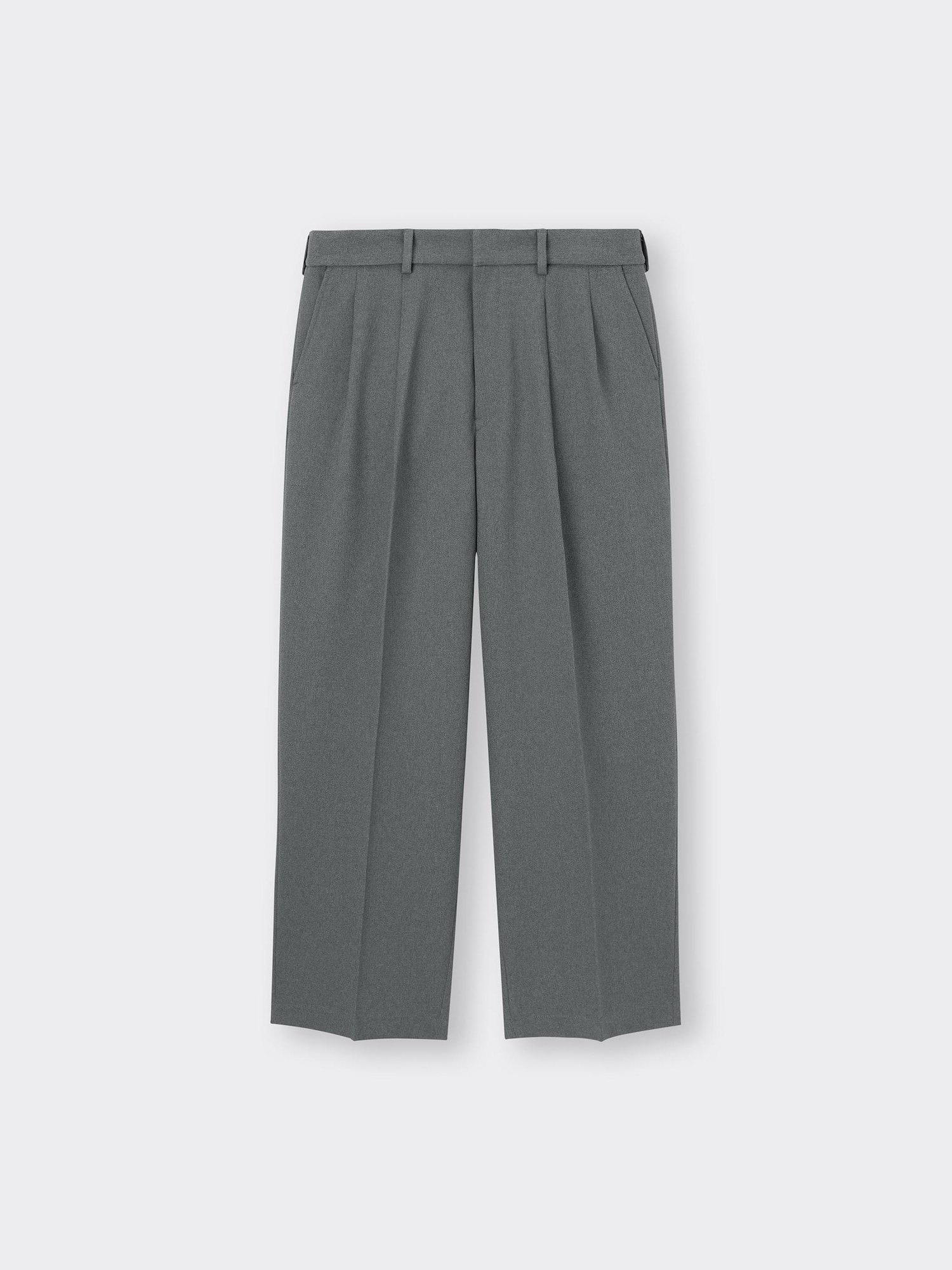 GU公式 | ツータックバギースラックス(丈標準71.0～75.0cm