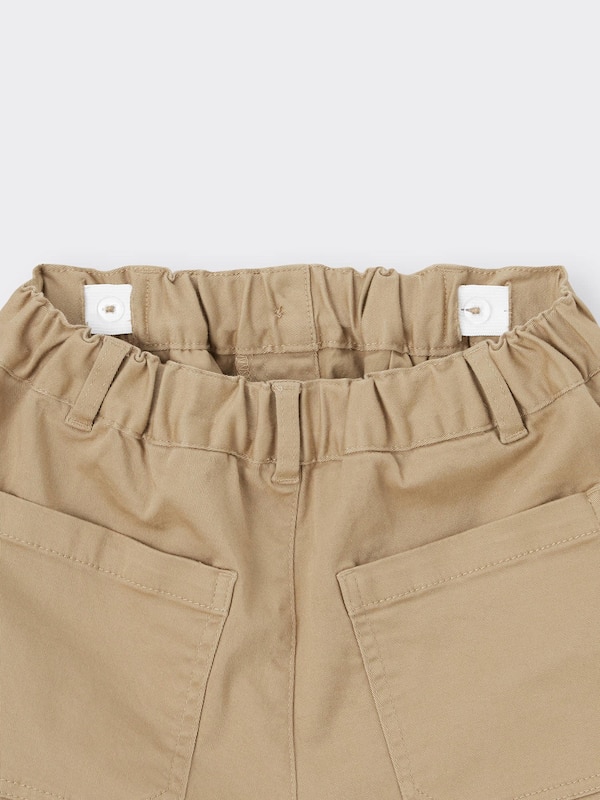 KIDS(男女兼用)のびのびワイドテーパードパンツ