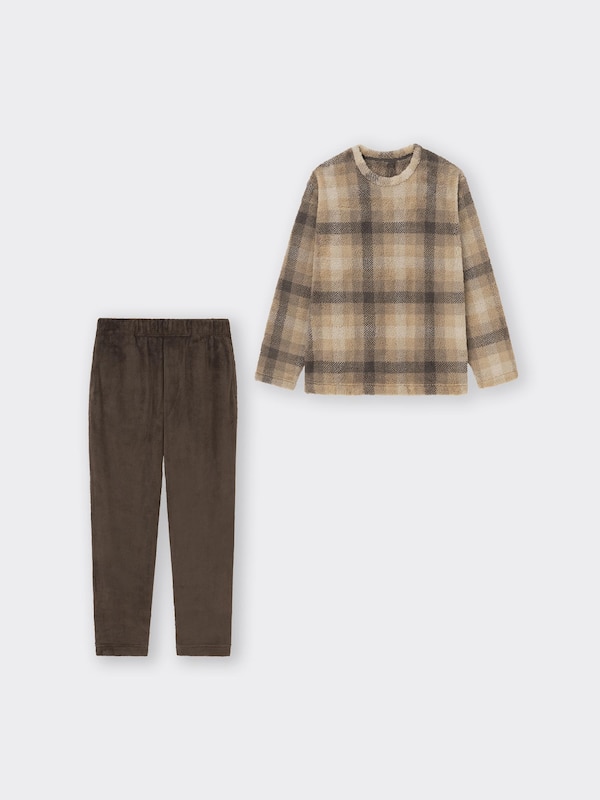 マシュマロフィールラウンジセット(長袖)(チェック)