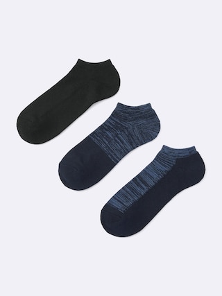 ショートソックス3P(A) 【メンズ】 【インナー・下着】【GU公式/ジーユー】 【NAVY】 ショートソックス3P(A) 【メンズ】 【インナー・下着】【GU公式/ジーユー】 【NAVY】