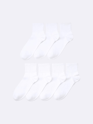 アンクルソックス7P 【メンズ】 【インナー・下着】【GU公式/ジーユー】 【WHITE】 アンクルソックス7P 【メンズ】 【インナー・下着】【GU公式/ジーユー】 【WHITE】