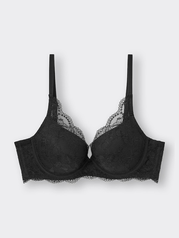 プッシュアップブラ(レース)(セットアップ可能)