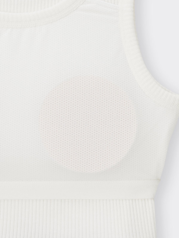 GIRLSブラフィールプチロゴテープクロップドタンクトップ