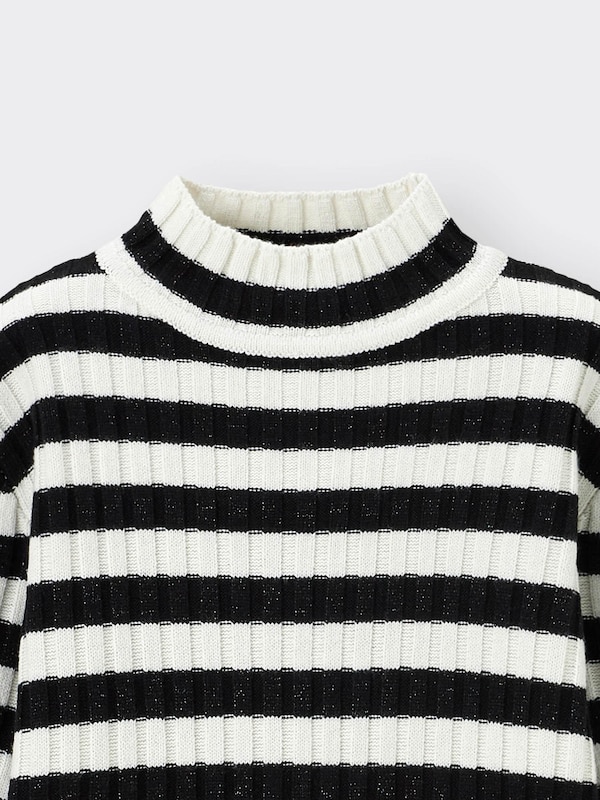 GIRLSラメクロップドセーターJR