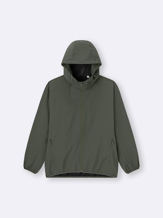 ウィンドプルーフシェルパーカ 【メンズ】 【アウター】【GU公式/ジーユー】 【DARK GREEN】 ウィンドプルーフシェルパーカ 【メンズ】 【アウター】【GU公式/ジーユー】 【DARK GREEN】