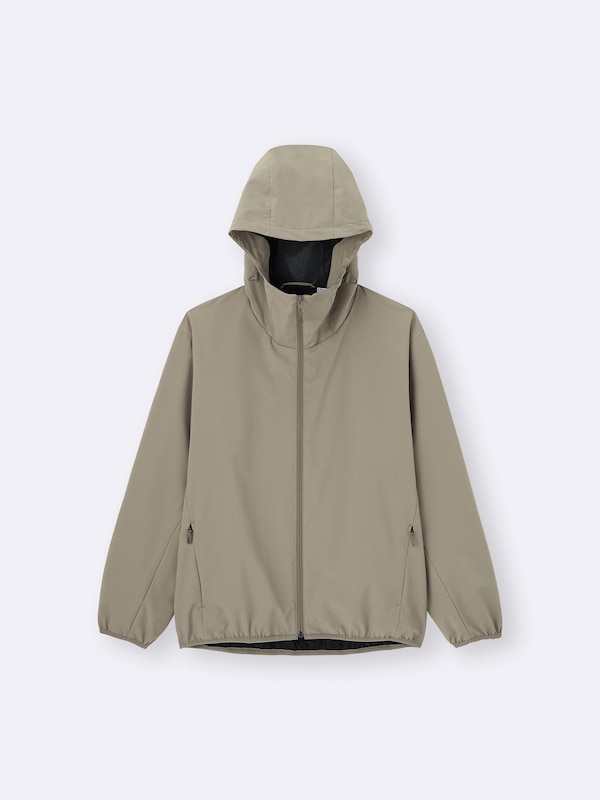 ウィンドプルーフシェルパーカ