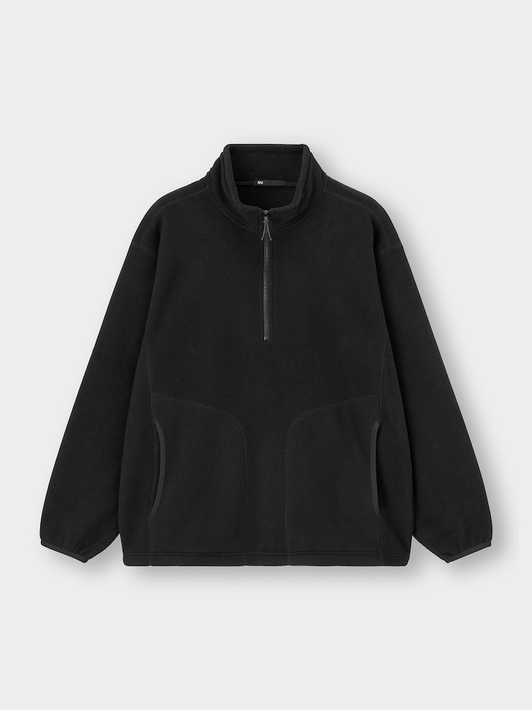 UNIQLO フリースハーフジッププルオーバー 【大きいサイズ】 あいまい 