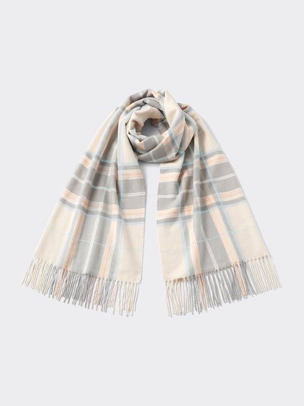 スタイルヒートチェックストール