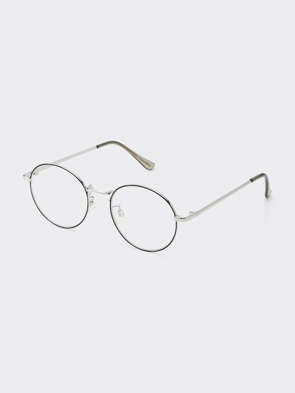 UVカットラウンドメタルグラス