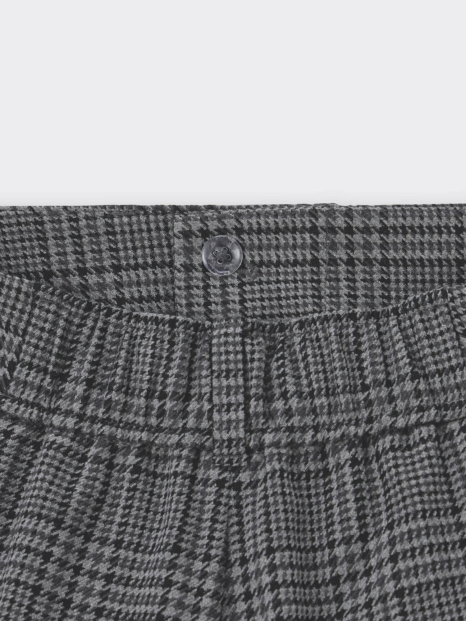 GU公式 | タックワイドパンツ(チェック)(丈標準70.0～74.0cm)