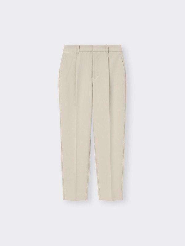 タックテーパードパンツ(丈標準65.0～69.0cm)