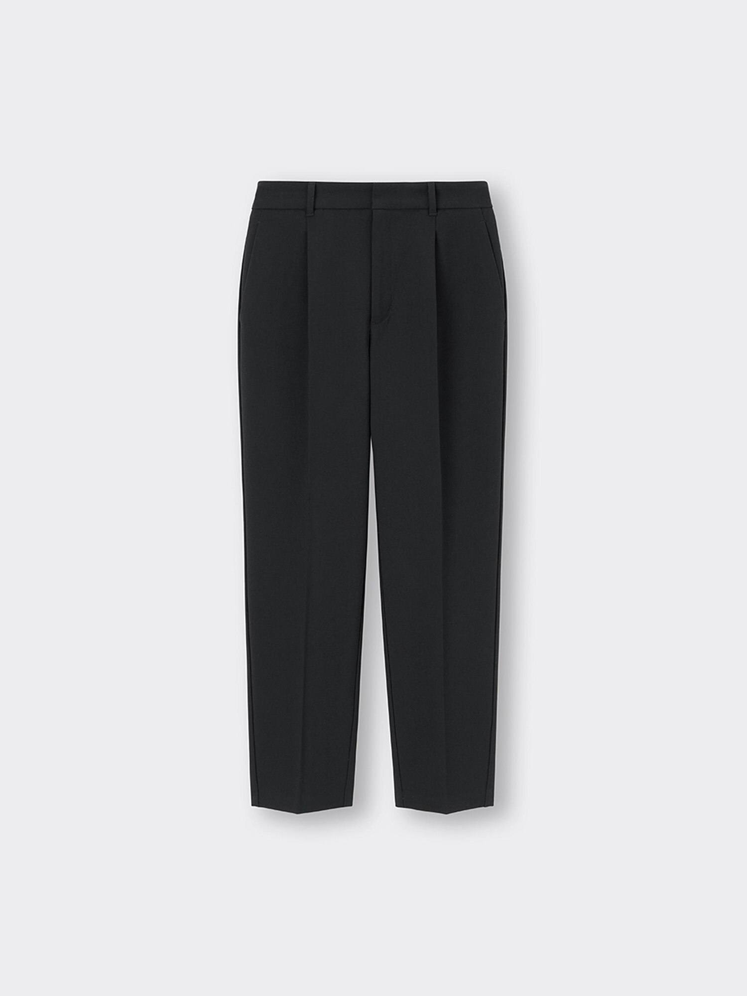 GU公式 | タックテーパードパンツ(丈標準65.0～69.0cm)(レディース)