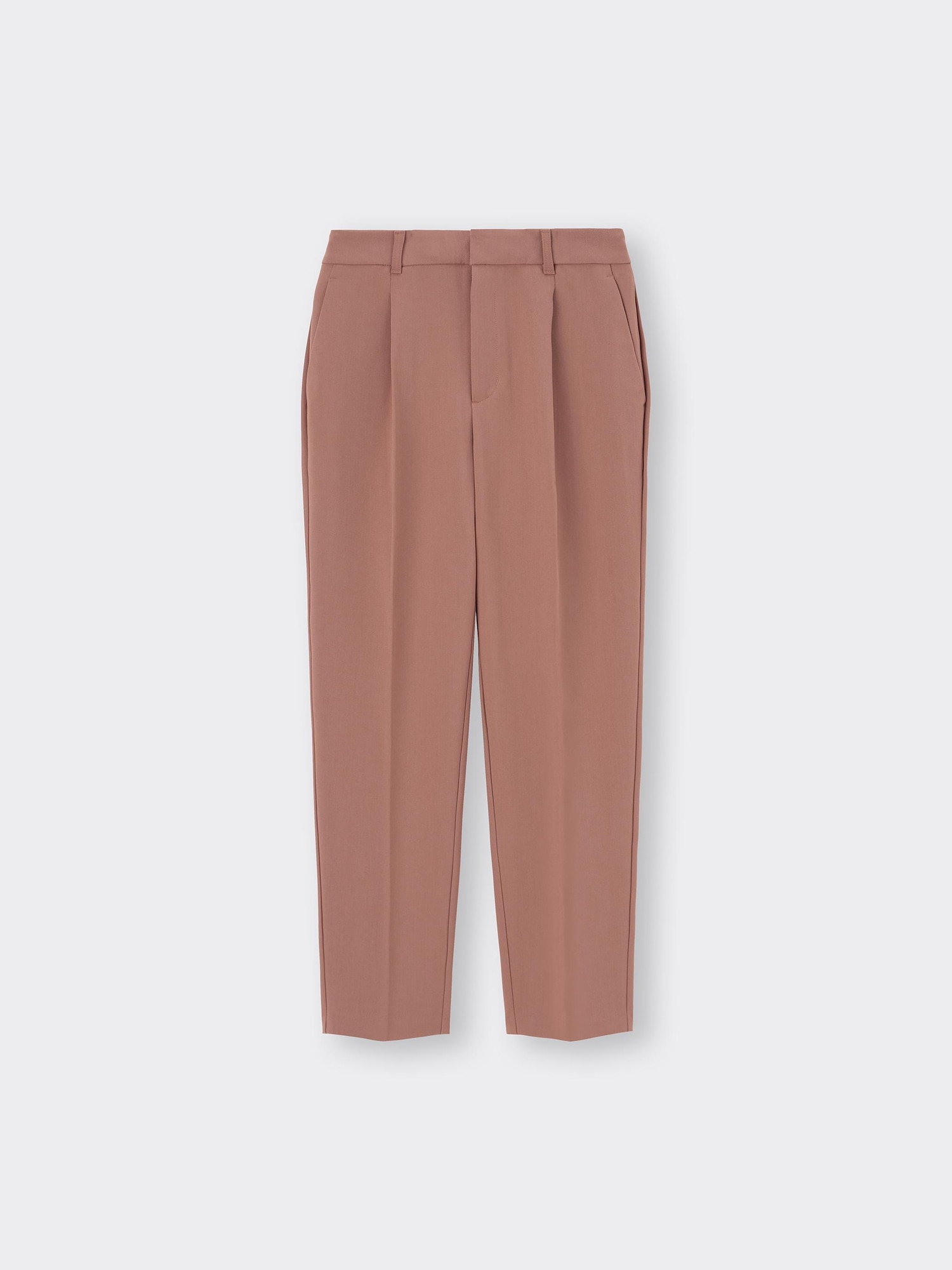 GU公式 | タックテーパードパンツ(丈標準65.0～69.0cm)