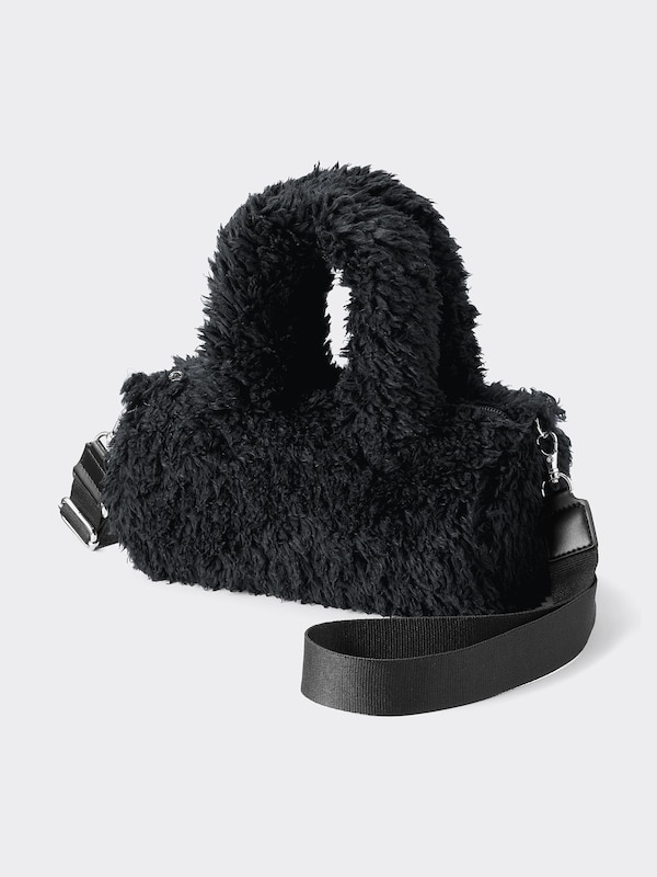 ファーリーショルダーバッグ