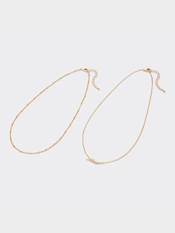 メッセージネックレス