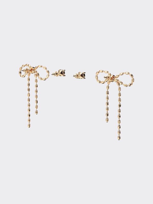 ビッグリボンピアス2P