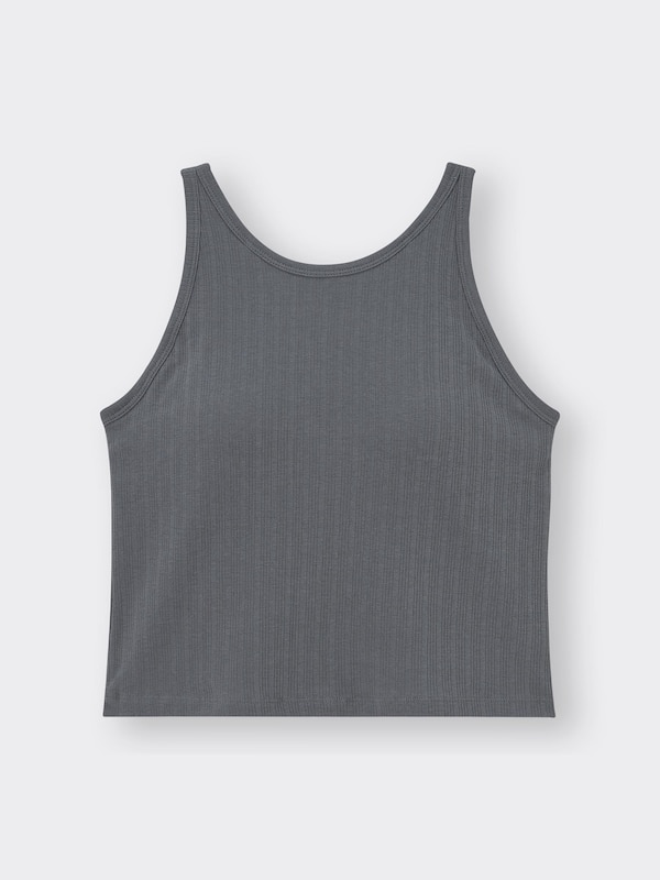 ブラフィールクロップドアメリカンスリーブタンクトップ