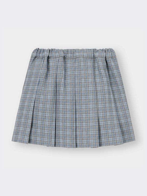 GIRLSプリーツミニスコート(チェック)