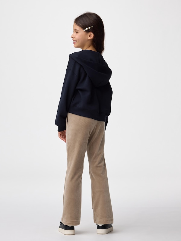 GIRLSヌクヌクニットコールフレアパンツ