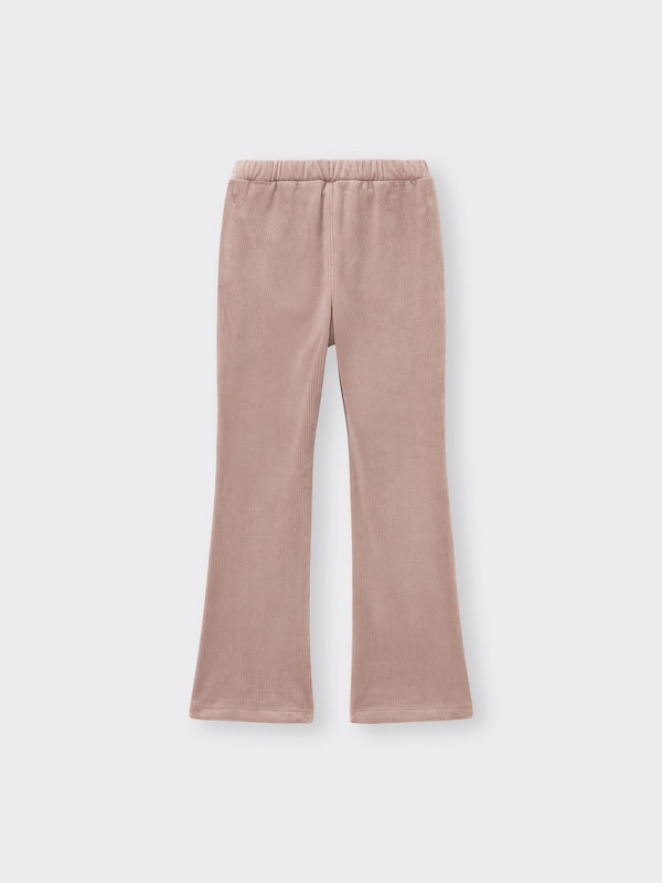 GIRLSヌクヌクニットコールフレアパンツ