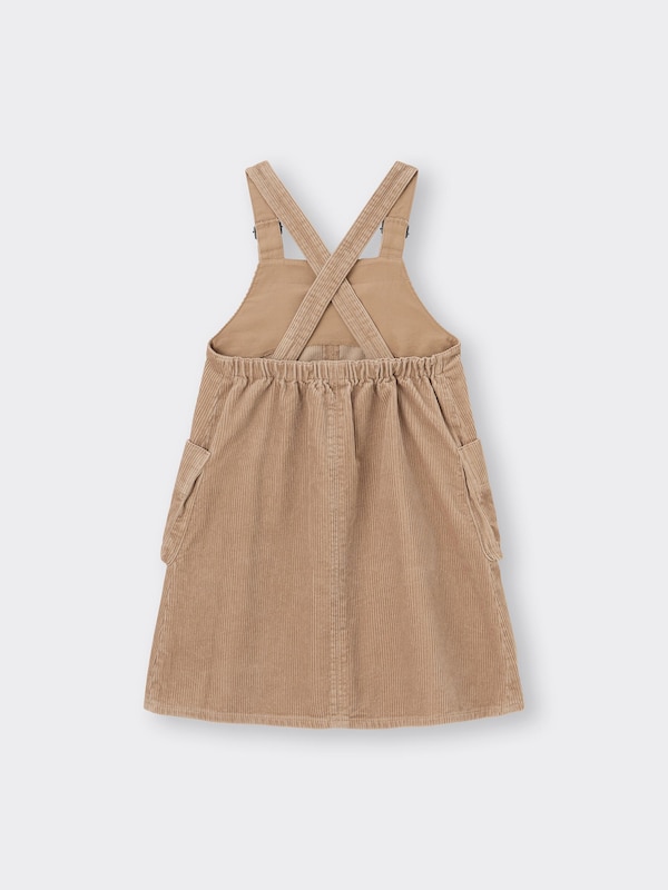 GIRLSコーデュロイジャンパードレス