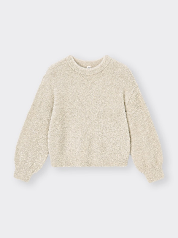 GIRLSラメフェザーセーター