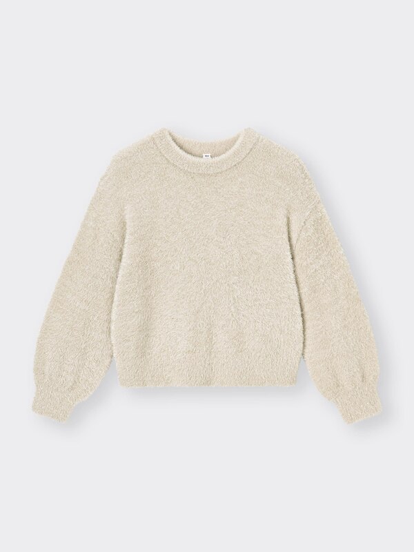 GIRLSラメフェザーセーター