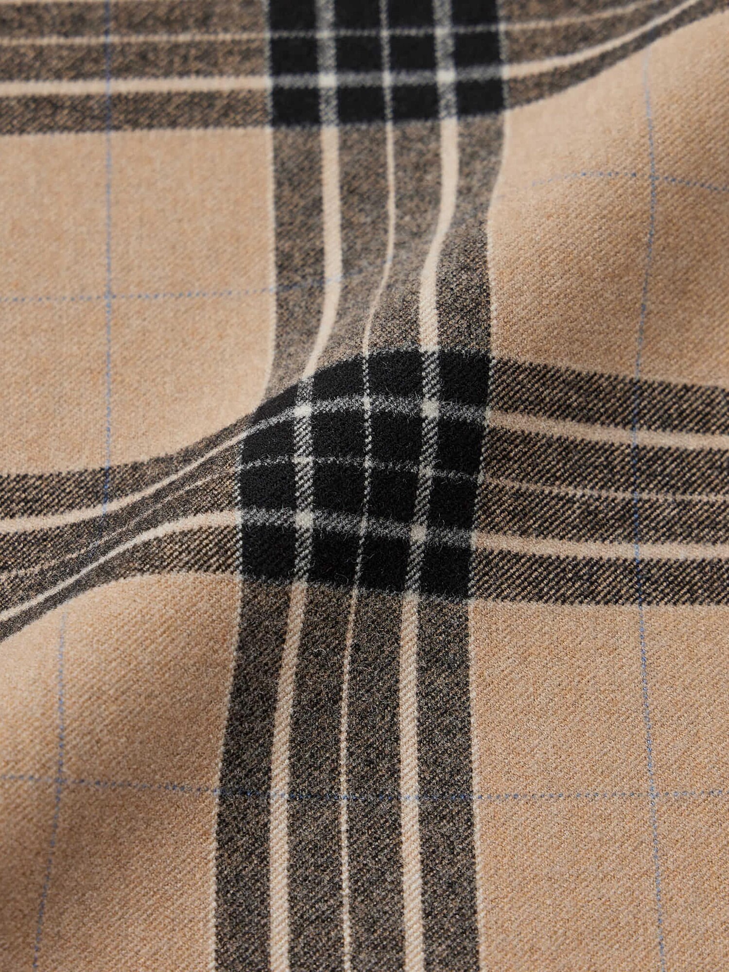 GU公式 | GIRLS起毛ワイドパンツ(チェック)