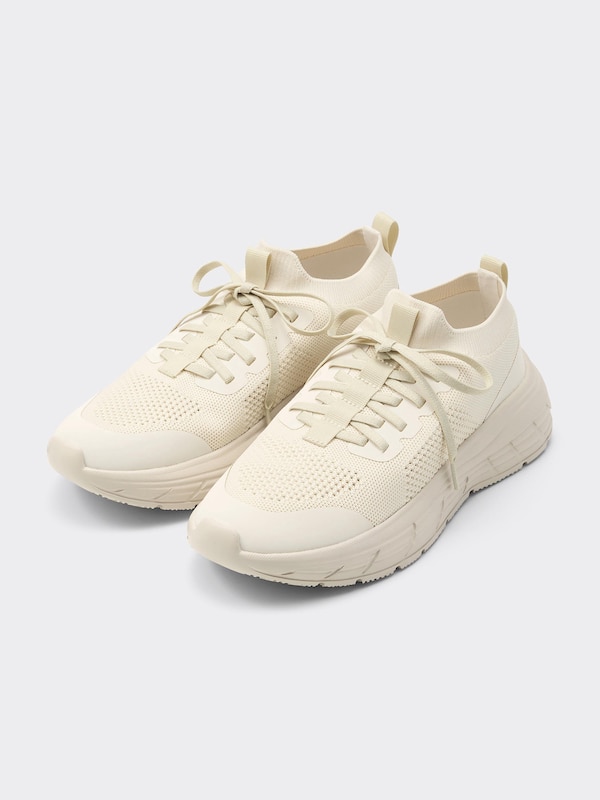 ボリュームソールニットスニーカー