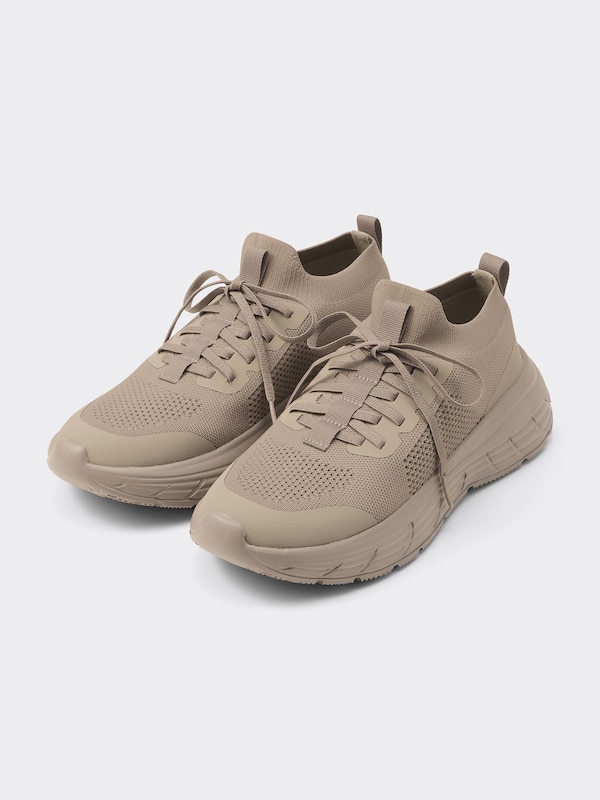 ボリュームソールニットスニーカー