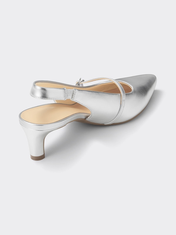 バックベルトパンプス+E