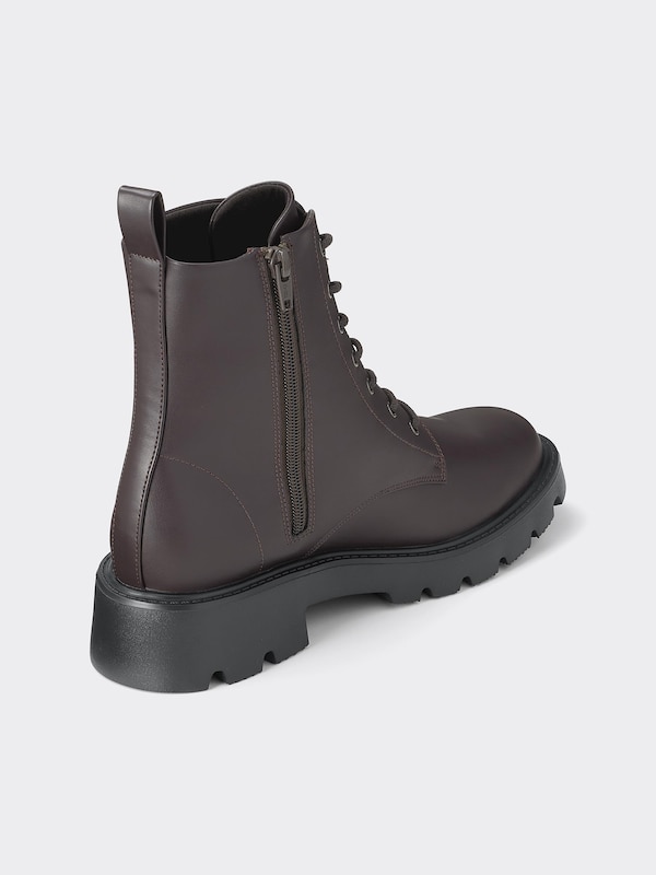 ライトボリュームソールレースアップブーツ