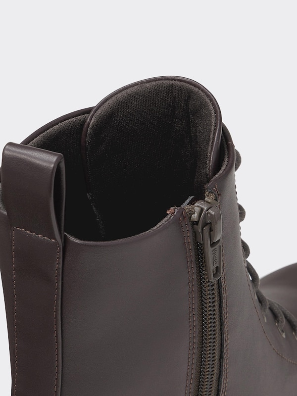 ライトボリュームソールレースアップブーツ