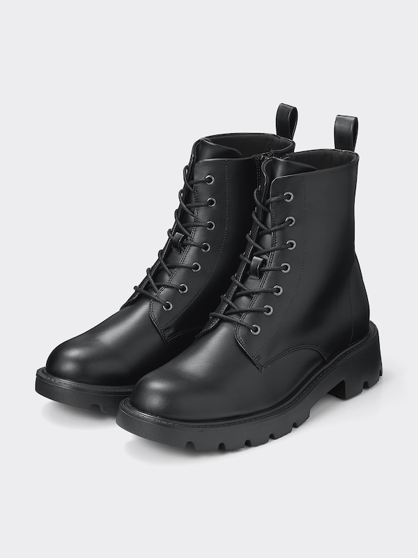 ライトボリュームソールレースアップブーツ
