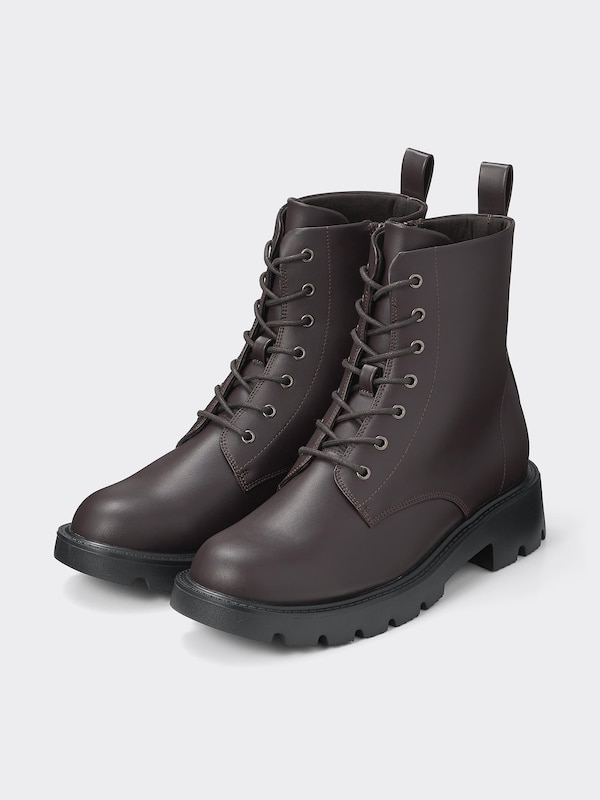 ライトボリュームソールレースアップブーツ