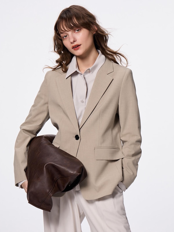 ウォッシャブルテーラードジャケットZ(セットアップ可能)