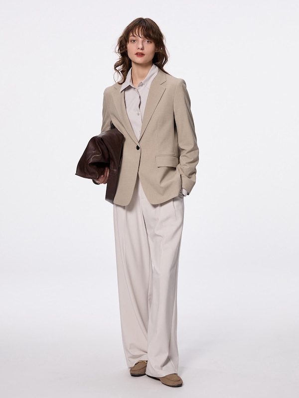 ウォッシャブルテーラードジャケットZ(セットアップ可能)