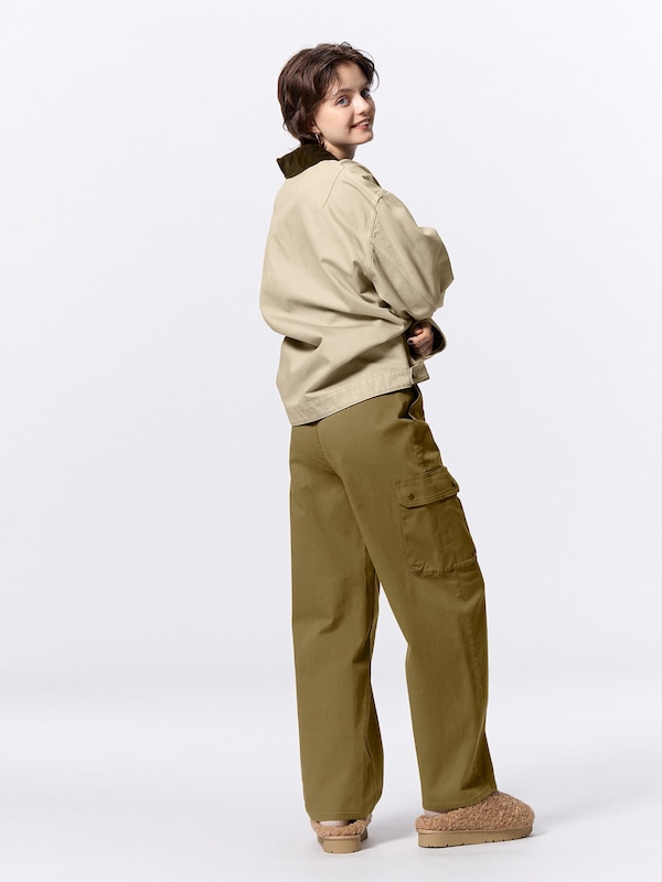 バレルレッグカーゴパンツ(丈標準71.0～75.0cm)