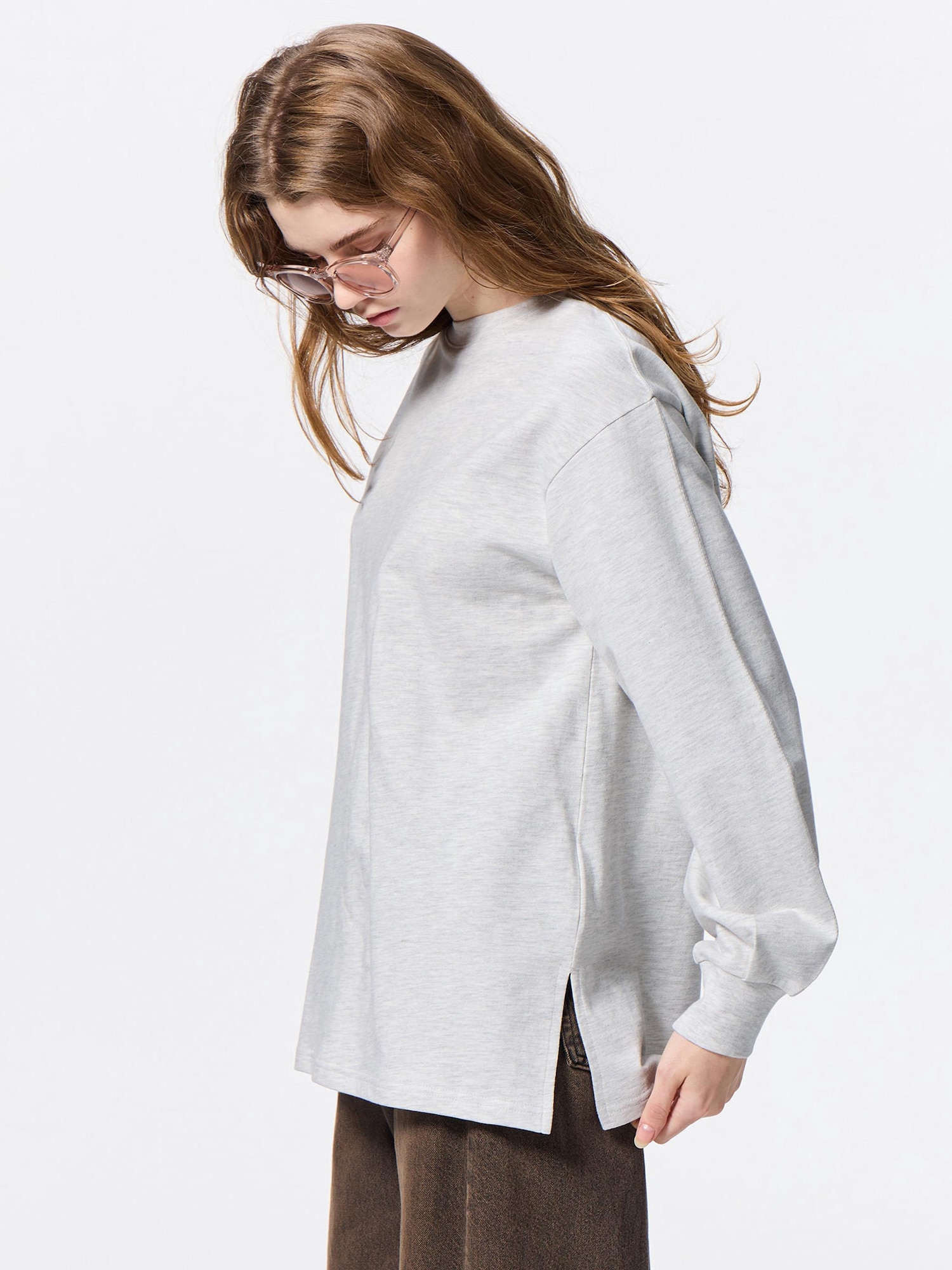 より目 HeRIN.CYE | Back slit border tops (ニット ) |SHEL'TTER WEBSTORE