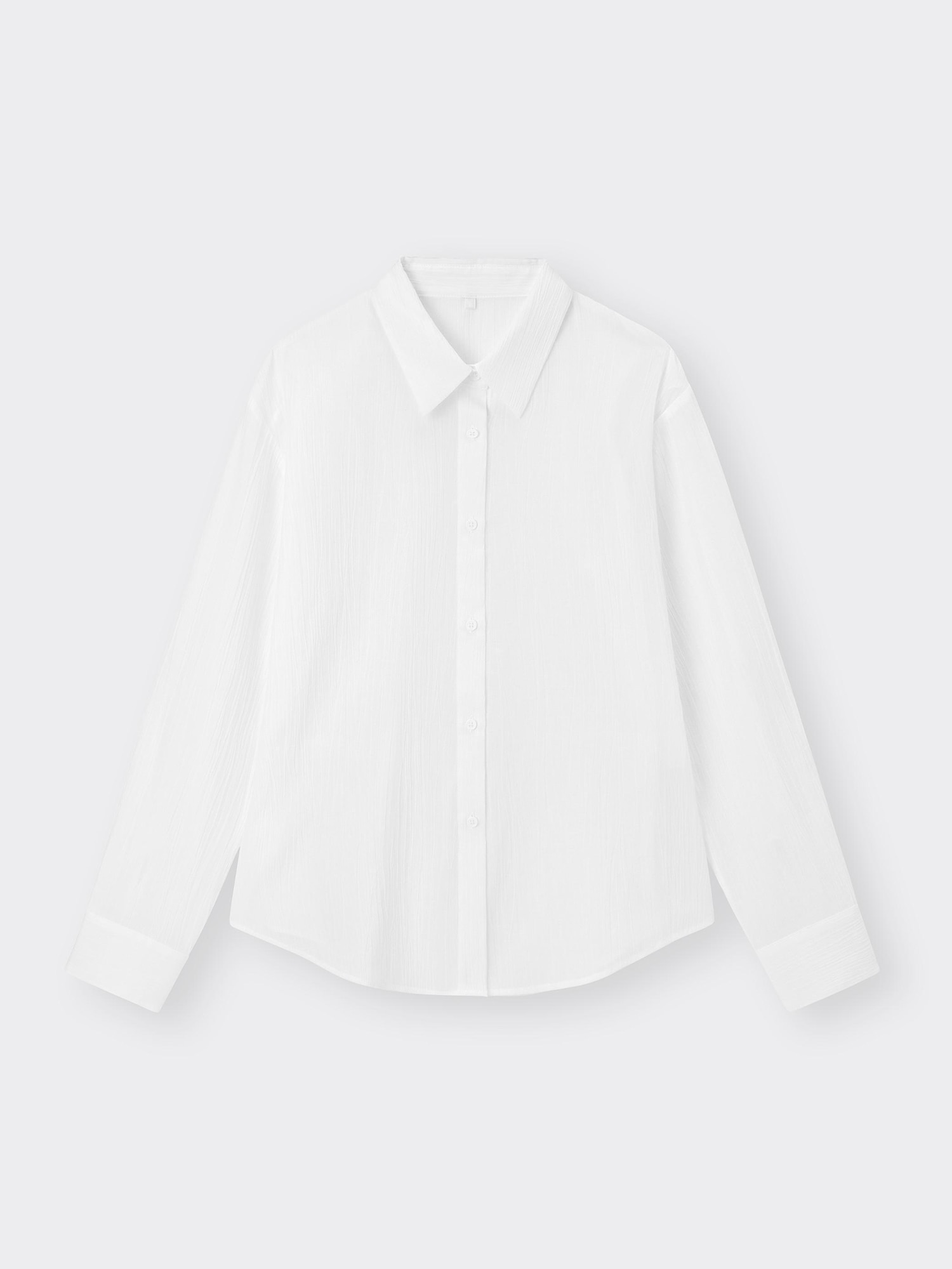 GU公式 | テクスチャーシアーシャツNTQ+E