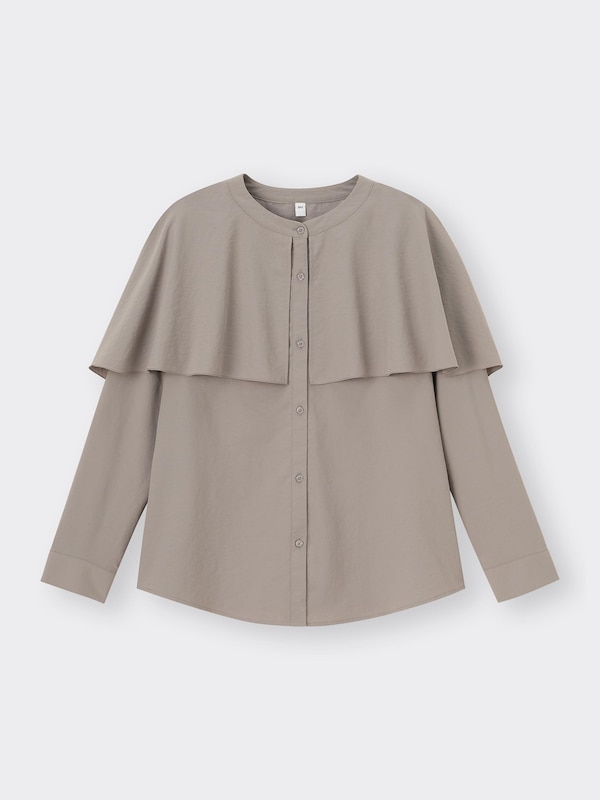 ケープカラーブラウスZ