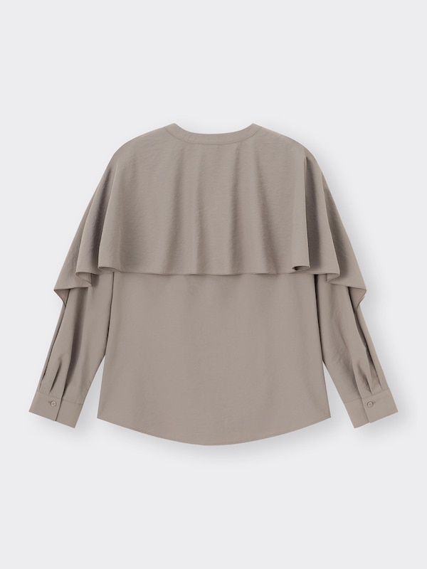 ケープカラーブラウスZ