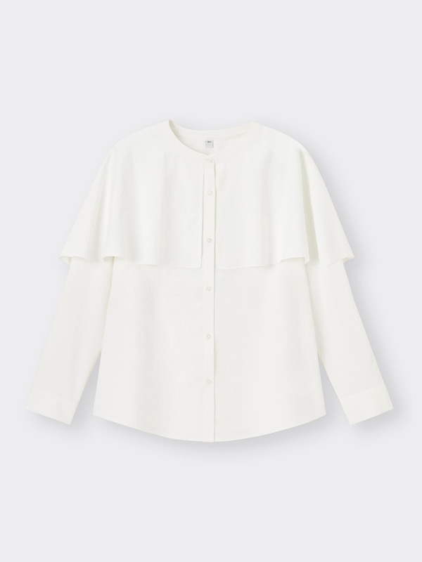 ケープカラーブラウスZ