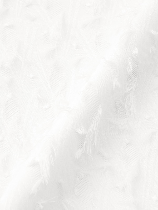 カットジャカードブラウス(5分袖)Z+E