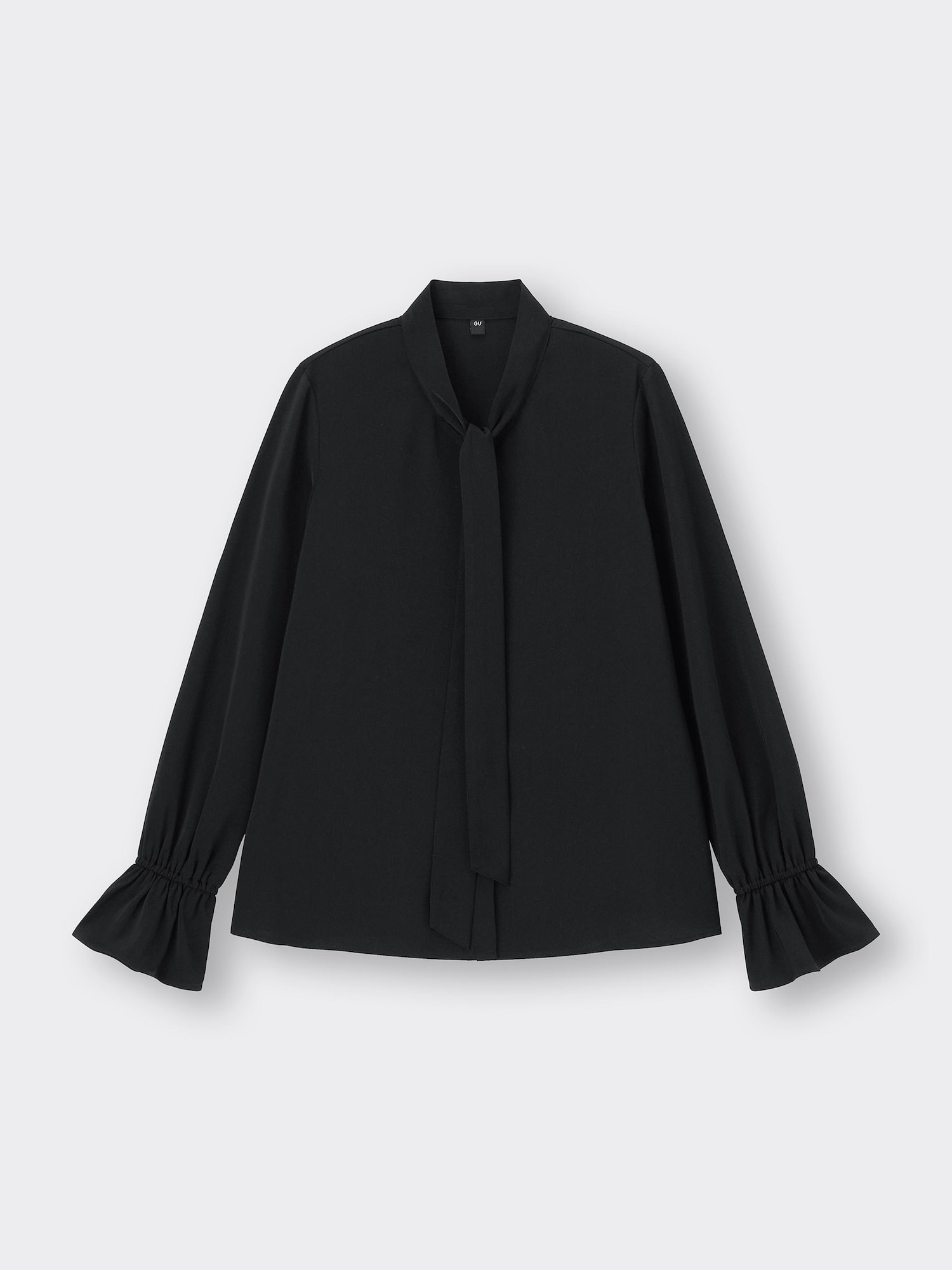 鉄製 銅羅 バイ付 GU公式 | ボウタイブラウスZ+E