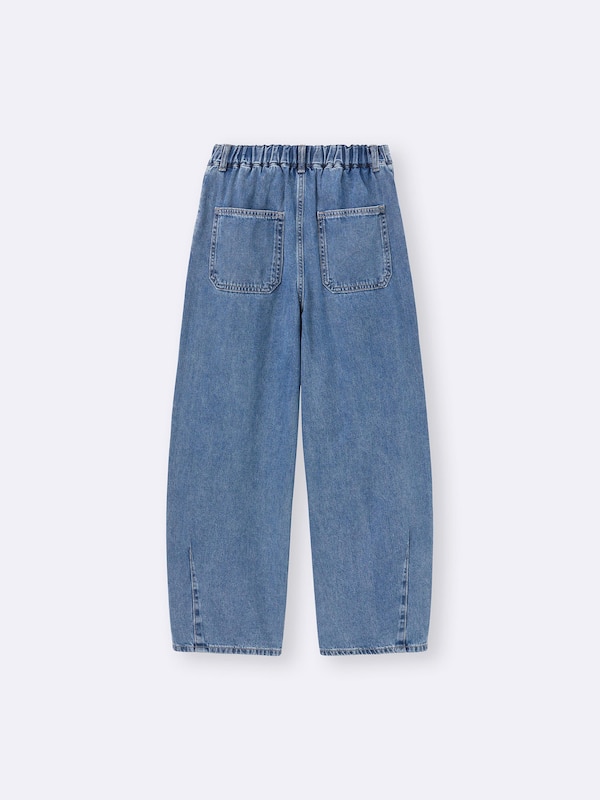 GIRLSバレルレッグジーンズJR