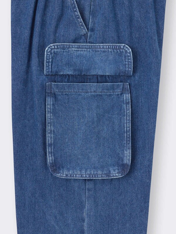 GIRLSカーゴプルオンワイドパンツJR