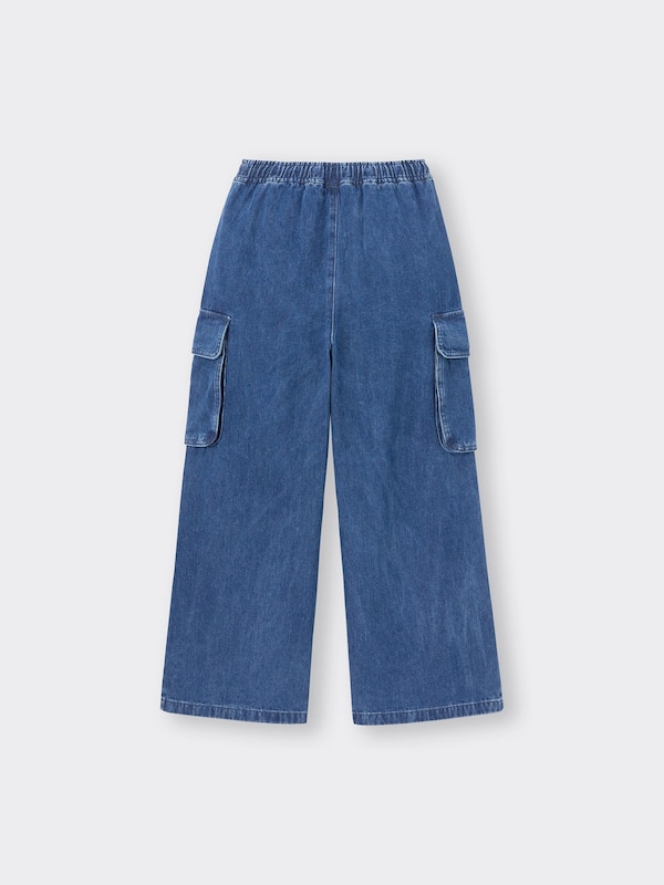 GIRLSカーゴプルオンワイドパンツJR