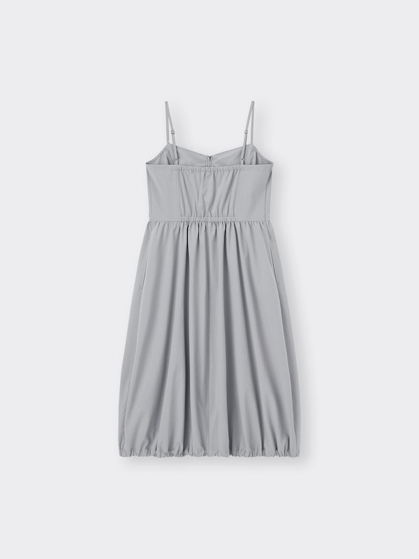 フロントジップバブルヘムワンピースNTQ+E